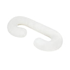 Coussin de grossesse en C – coton bio beige