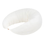 Coussin de grossesse et d’allaitement en C – coton bio beige