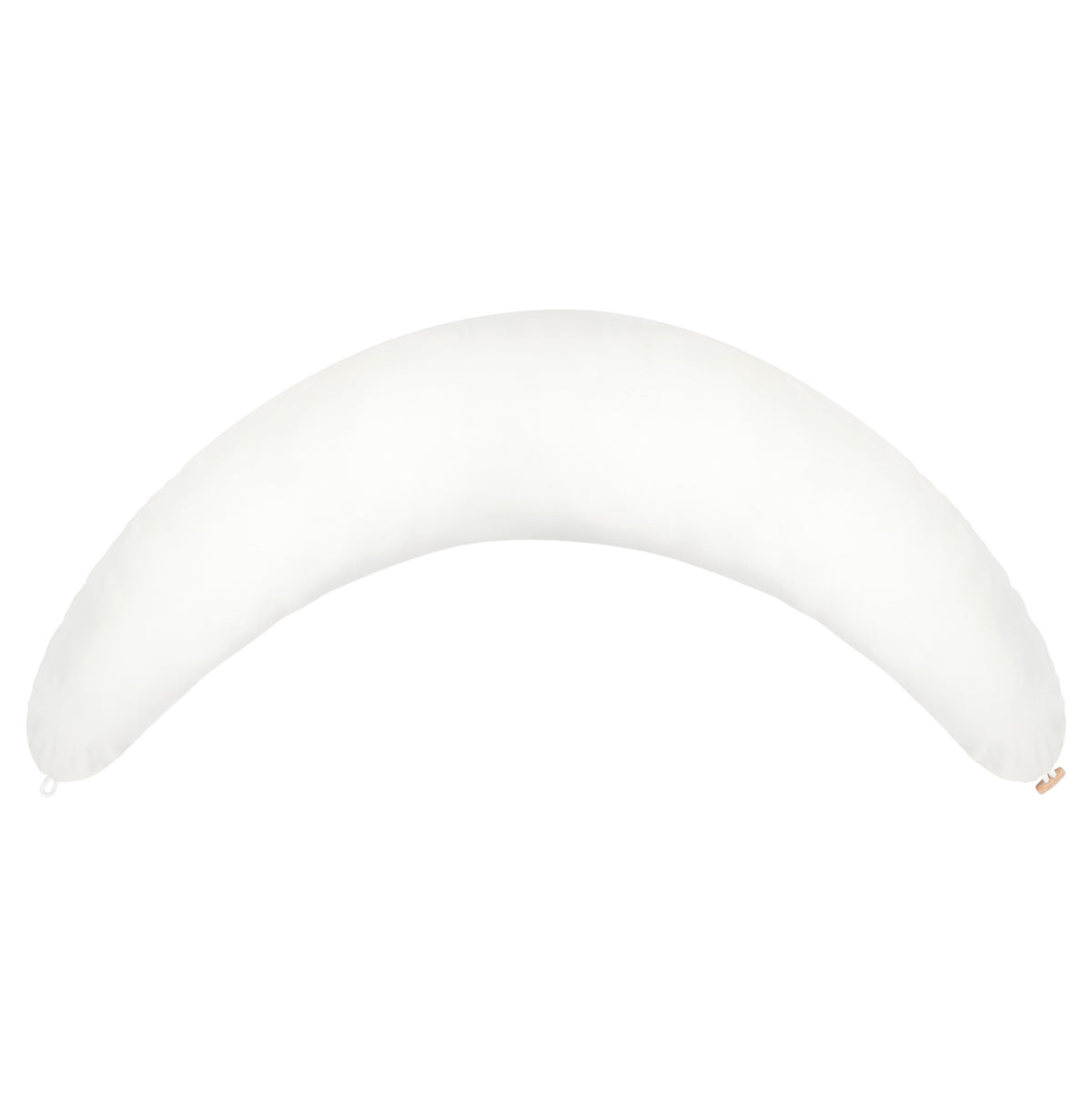 Coussin de grossesse et d’allaitement en C – coton bio beige