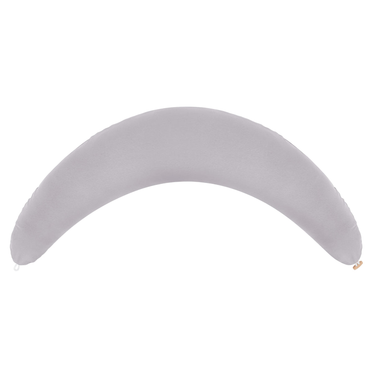 Coussin de grossesse et d’allaitement en C – coton bio gris