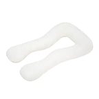 Coussin de grossesse et d’allaitement en U – coton bio beige